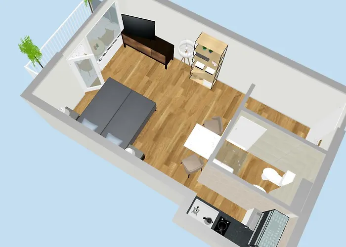 H-aparts - In Best-lage Apartament